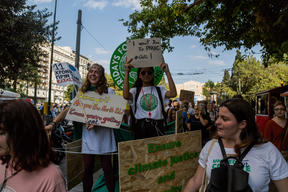 Global Climate Strike in Athens, Greece