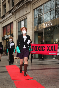 Zara 'Detox' Day of Action in Paris